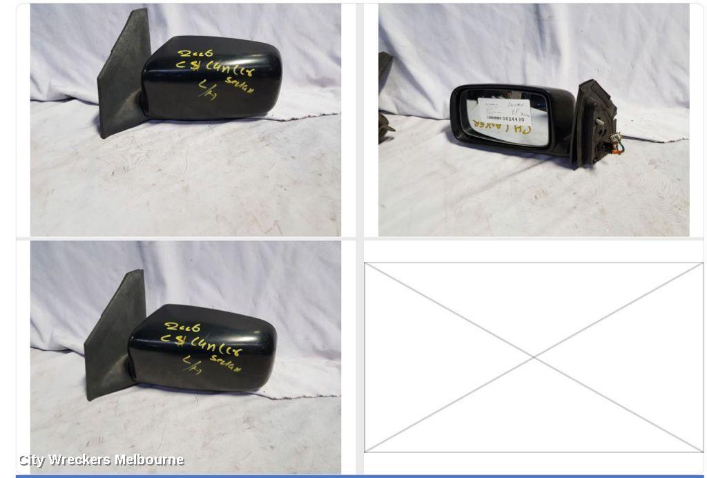 HOLDEN RODEO RIGHT DOOR MIRROR, RA, POWER, BLACK, 03/2003 - 10/2006 - Image 1