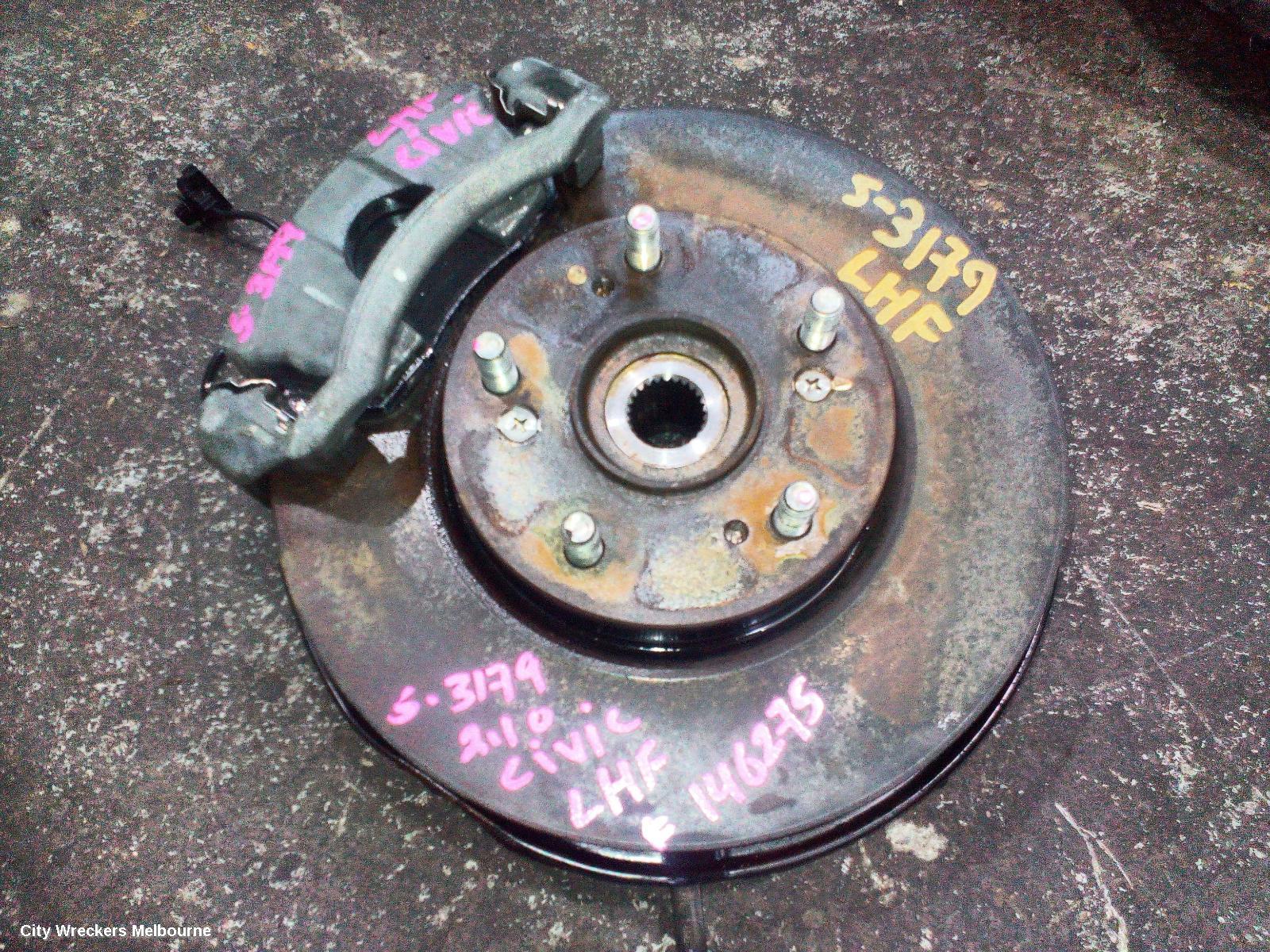 HONDA CIVIC LEFT FRONT HUB ASSEMBLY, PETROL, 2.0, K20Z2, 8TH GEN (VIN MRHFD2), 02/2006 - 12/2011 - Image 1