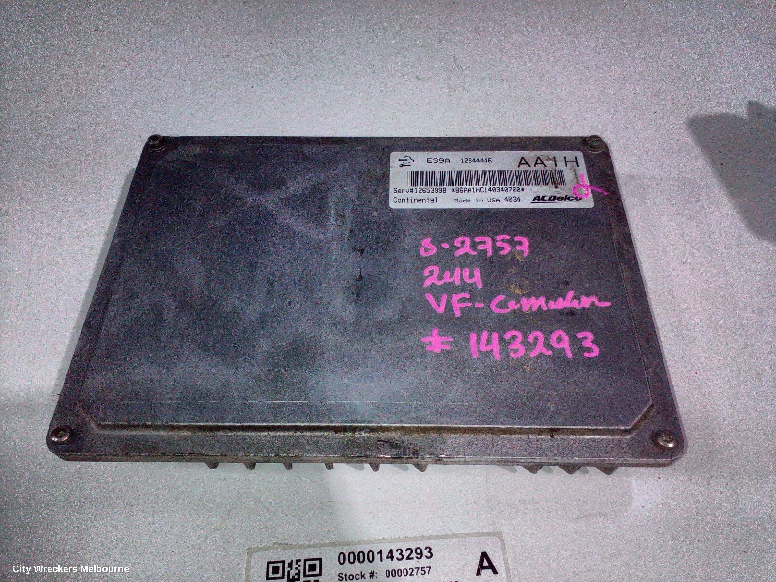 HOLDEN COMMODORE ECU, ENGINE ECU, V6, ECU ONLY, VF, 05/2013 - 12/2017 - Image 1