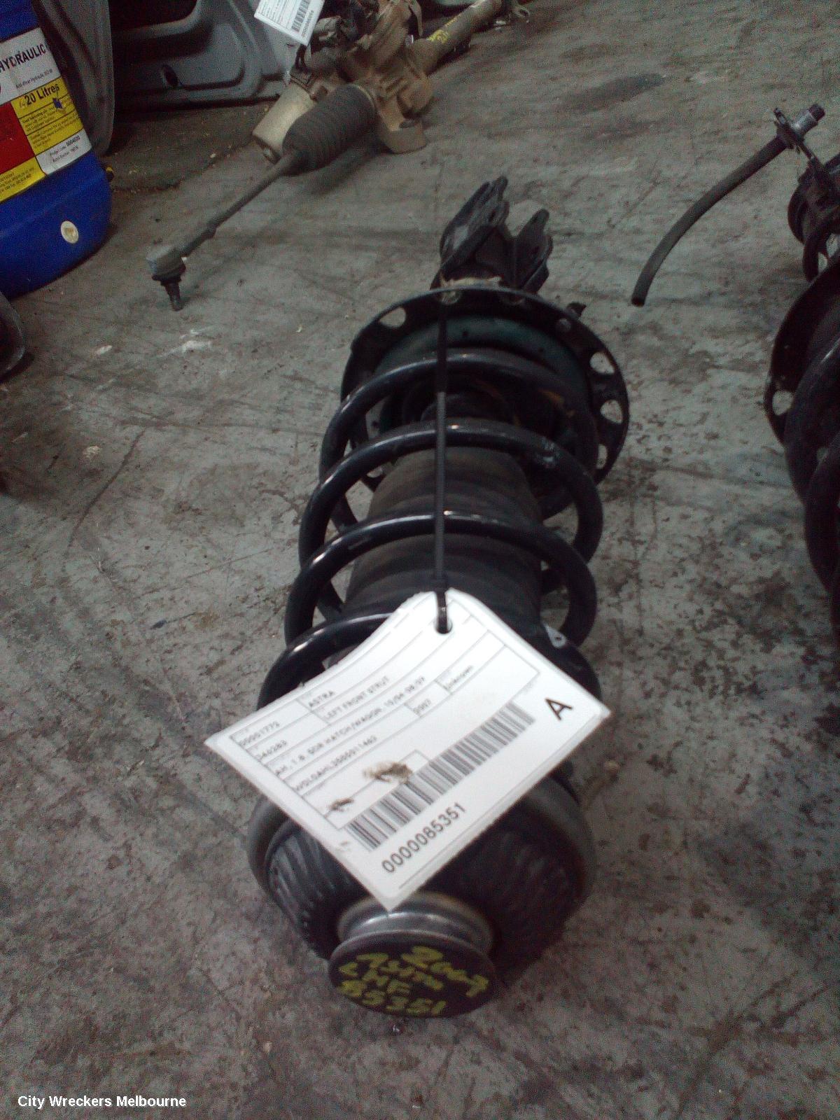 HOLDEN ASTRA LEFT FRONT STRUT, AH, 1.8, 5DR HATCH/WAGON, 10/2004 - 08/2009 - Image 1