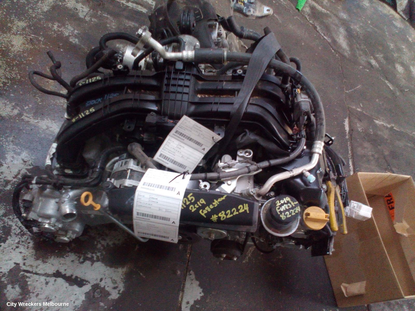 SUBARU FORESTER ENGINE, SK, PETROL, 2.5, FB25, 08/2018 - 11/2024 - Image 1