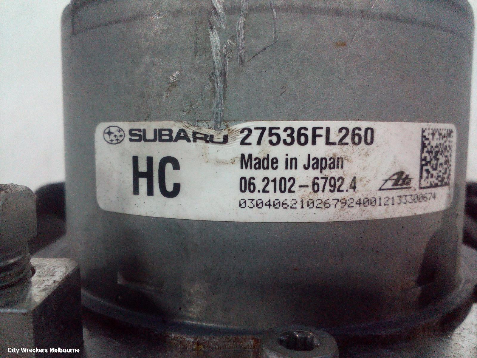 SUBARU XV ABS PUMP/MODULATOR, G5X, FL260 TYPE, 03/2017 - 06/2023 - Image 3