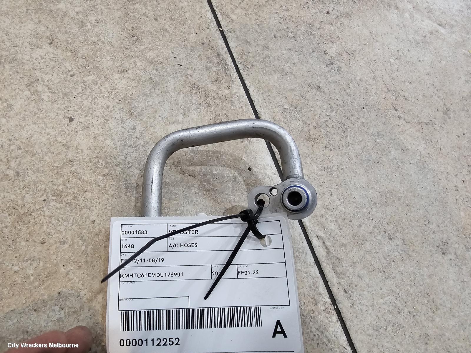 HYUNDAI VELOSTER A/C HOSES, FS, 10/2011 - 08/2019 - Image 2