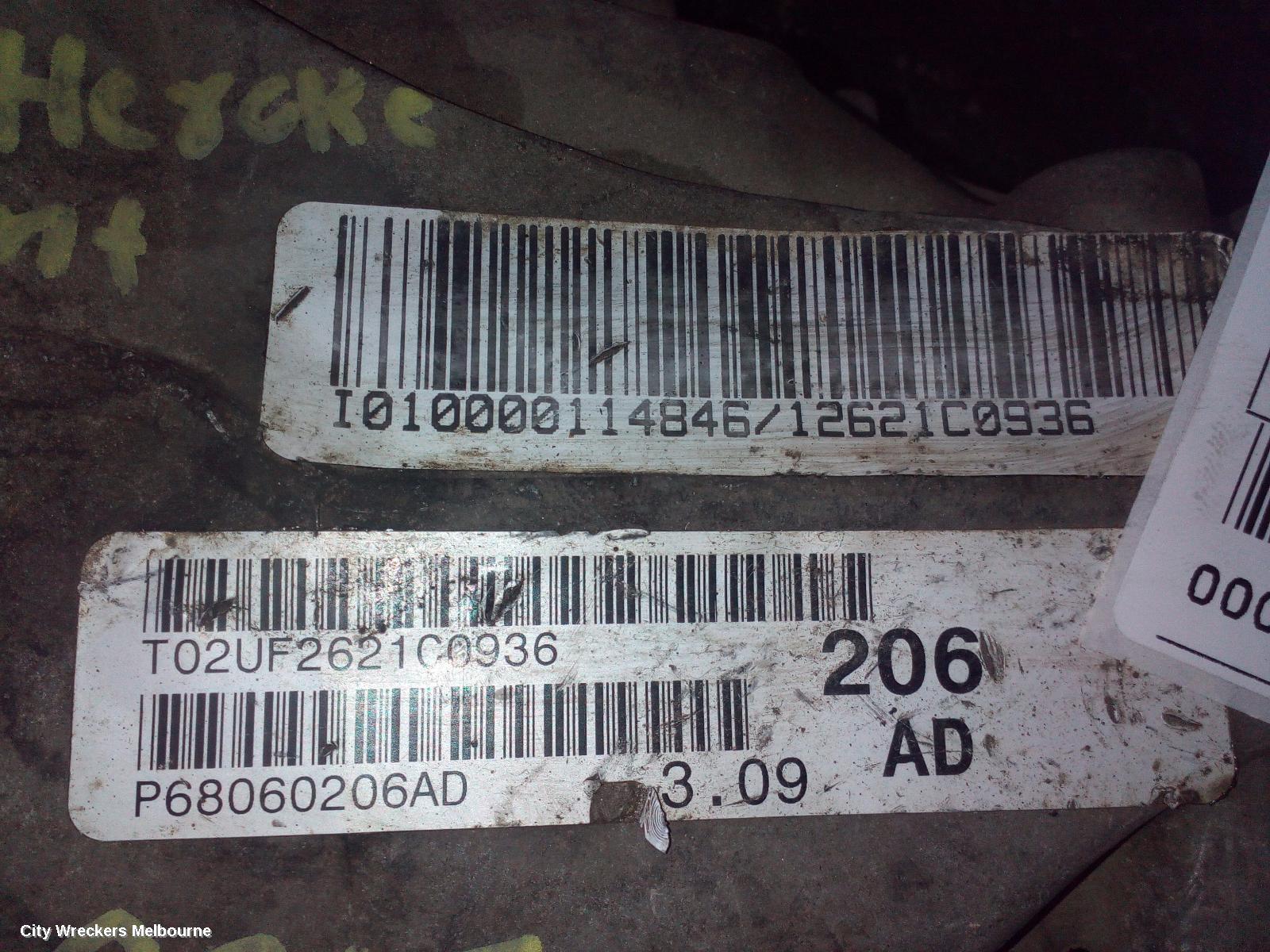 JEEP GRANDCHEROKEE DIFFERENTIAL CENTRE, FRONT, 3.6, PETROL, WK, 3.06 RATIO, 10/2010 - 03/2013 - Image 1