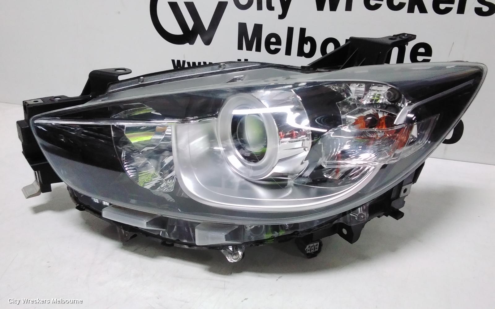 MAZDA CX5 LEFT HEADLAMP, KE, MAXX/MAXX SPORT, HALOGEN, MANUAL ADJ, 02/2012 - 12/2016 - Image 3