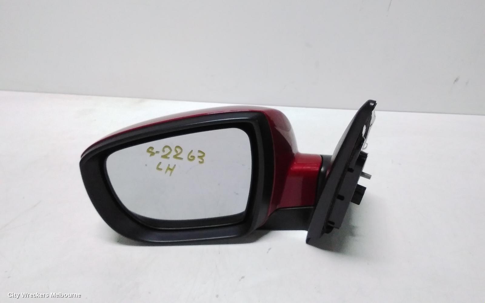 HYUNDAI IX35 LEFT DOOR MIRROR, LM SERIES, MANUAL FOLD (6 PIN), 11/2009 - 01/2016 - Image 2