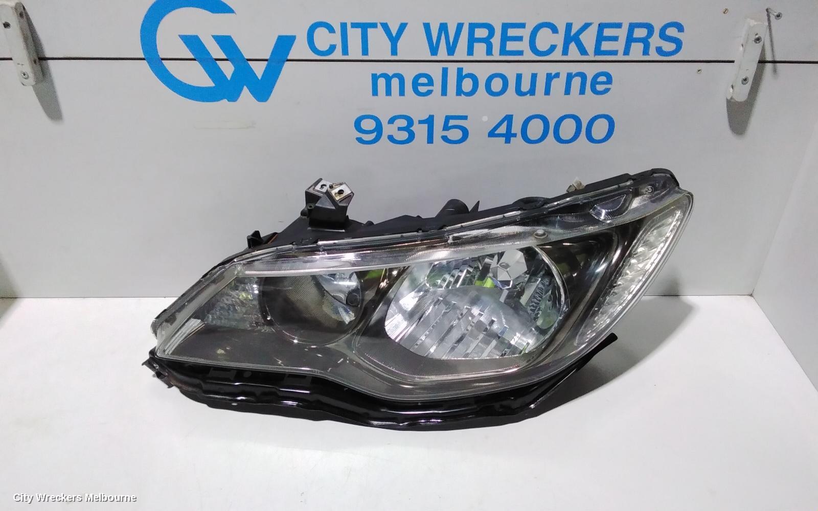 HONDA CIVIC LEFT HEADLAMP, 8TH GEN, SEDAN, 01/2009 - 12/2011 - Image 2