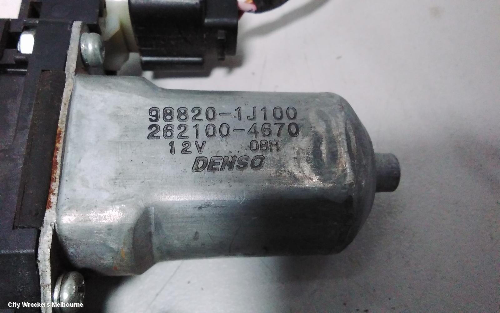 HYUNDAI I20 LEFT REAR WND REG/MOTOR, PB, 5DR HATCH, 07/2010 - 12/2015 - Image 3