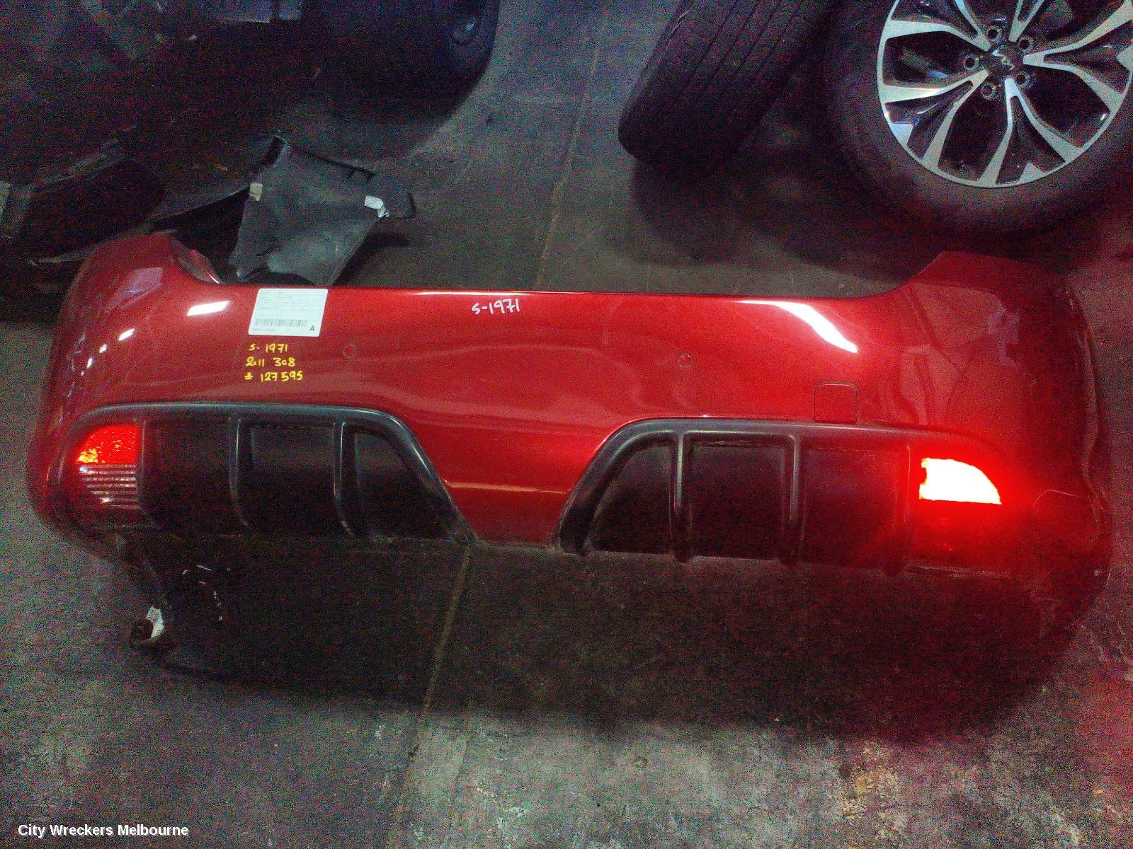 PEUGEOT 308 REAR BUMPER, T7, CABRIO, W/ PARK SENSOR TYPE, 07/2009 - 01/2014 - Image 1
