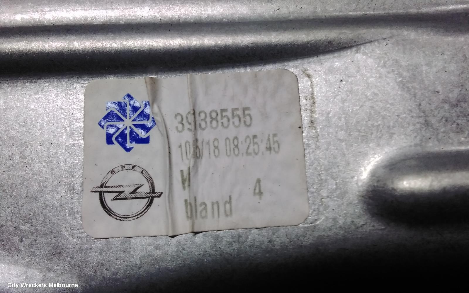 HOLDEN COMMODORE LEFT REAR WND REG/MOTOR, ZB, 10/2017 - 12/2020 - Image 3