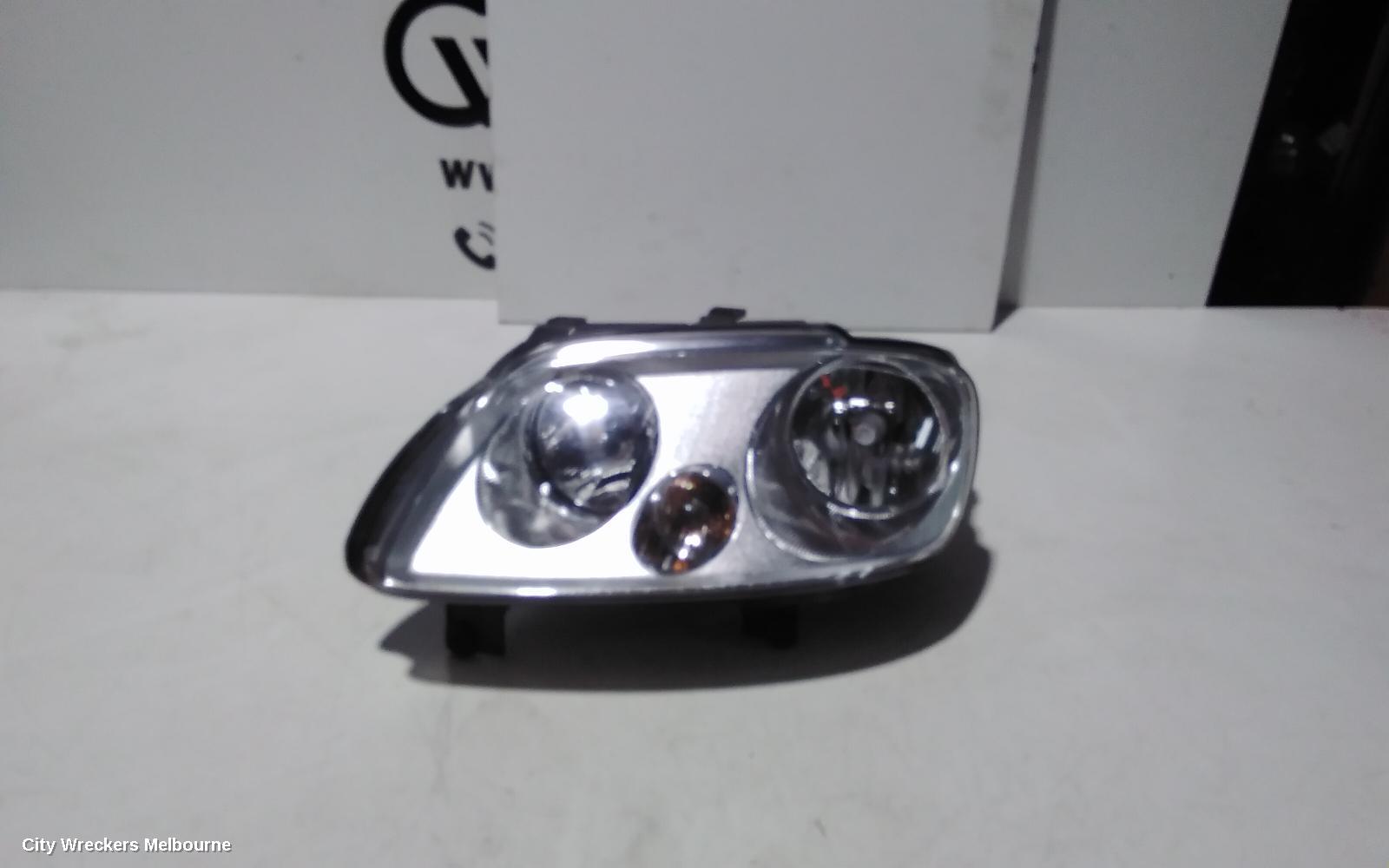 VOLKSWAGEN CADDY LEFT HEADLAMP, 2K, CHROME INSERT TYPE, 12/2004 - 08/2010 - Image 2