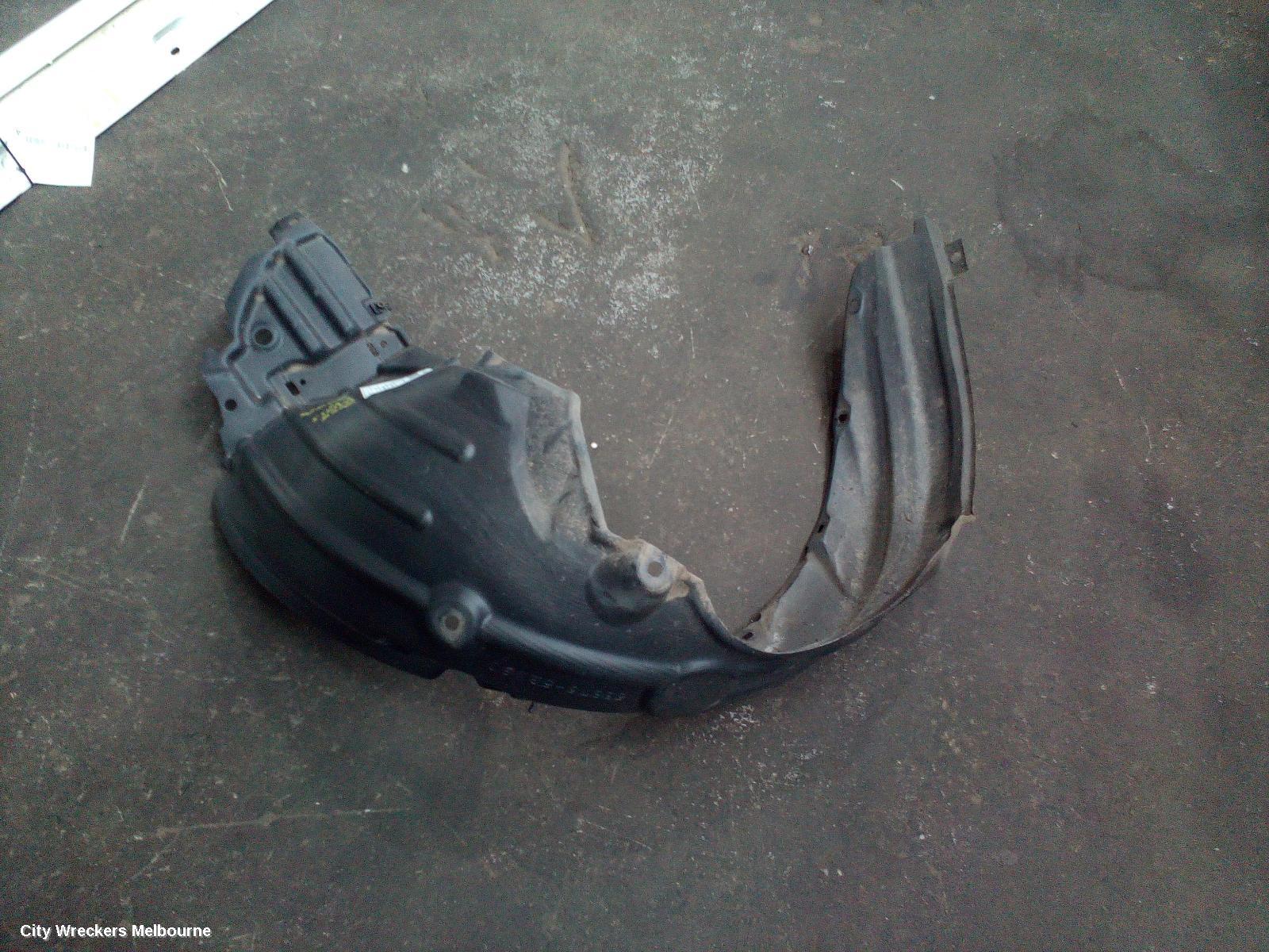 TOYOTA YARIS LEFT GUARD LINER, NCP9#, SEDAN, 03/2006 - 06/2016 (AUS ONLY) - Image 1