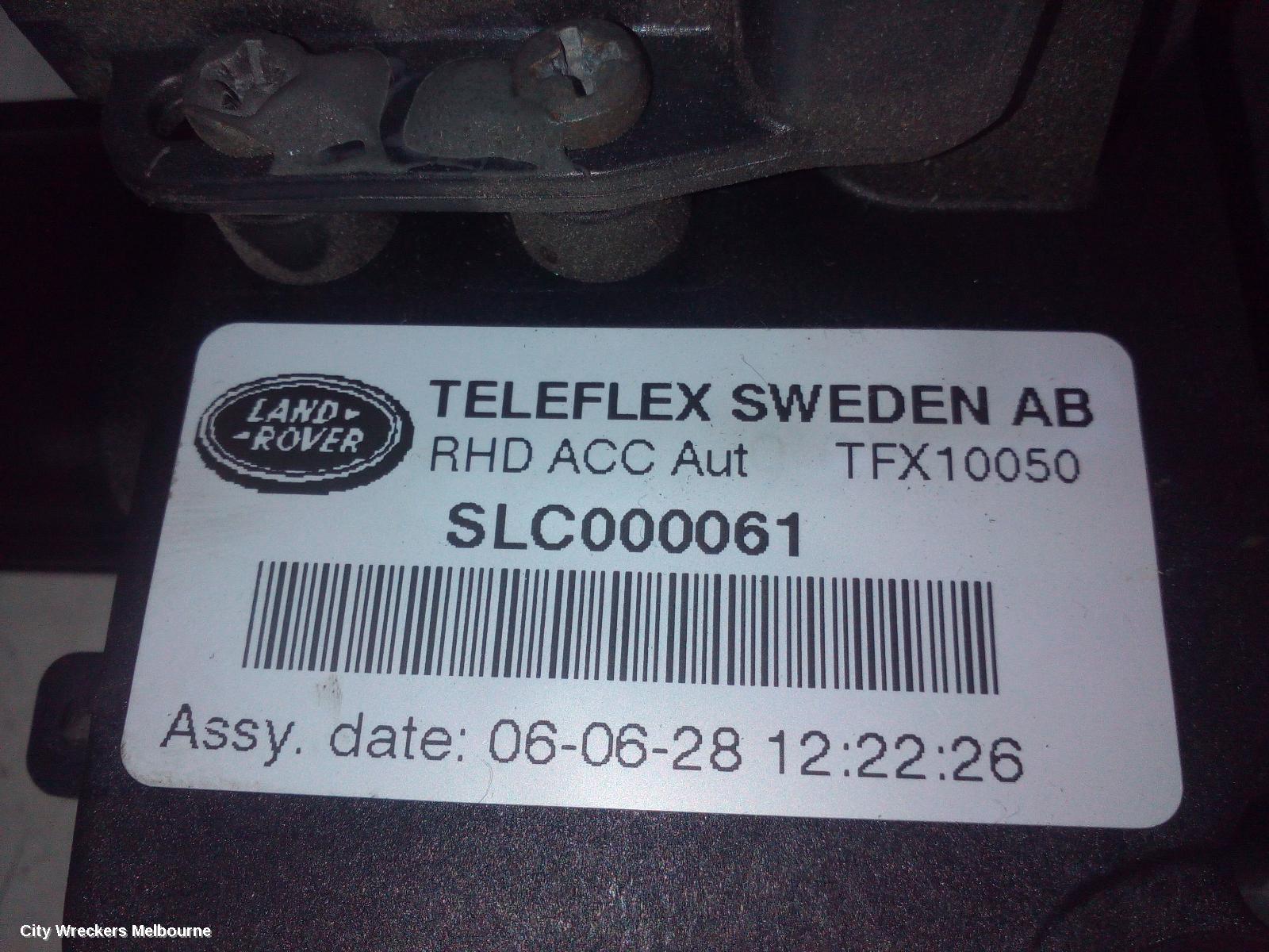 LAND ROVER RANGEROVER SPORT PEDAL ASSEMBLY, L320, 08/2005 - 12/2013 - Image 2