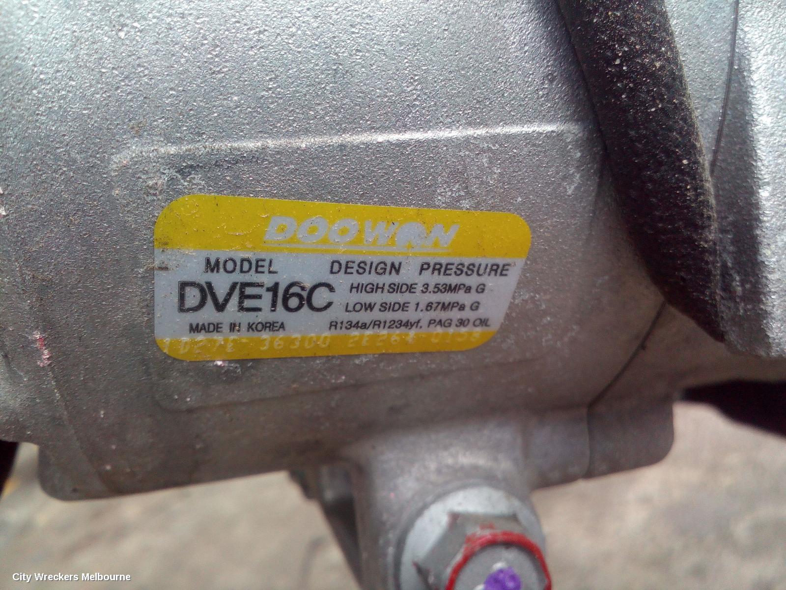 HYUNDAI TUCSON A/C COMPRESSOR, NX4, 2.0, D4HD CODE, DIESEL, 02/2021 ONWARDS - Image 2