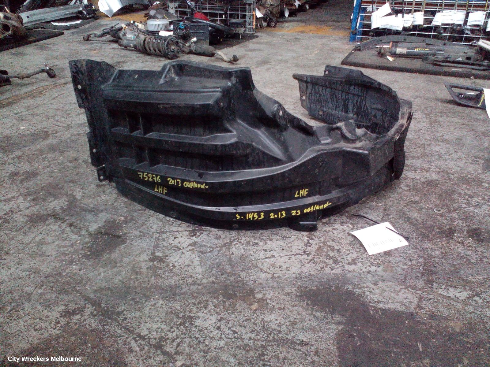 MITSUBISHI OUTLANDER LEFT GUARD LINER, ZJ, 10/2012 - 02/2014 - Image 2