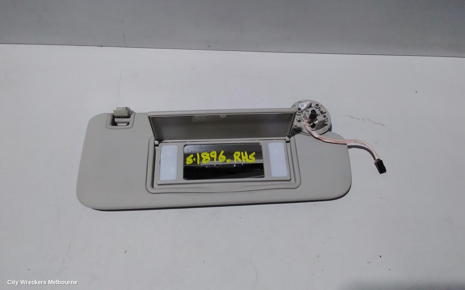 HOLDEN COMMODORE SUNVISOR, ZB, RH SIDE, 10/2017 - 12/2020 - Image 2