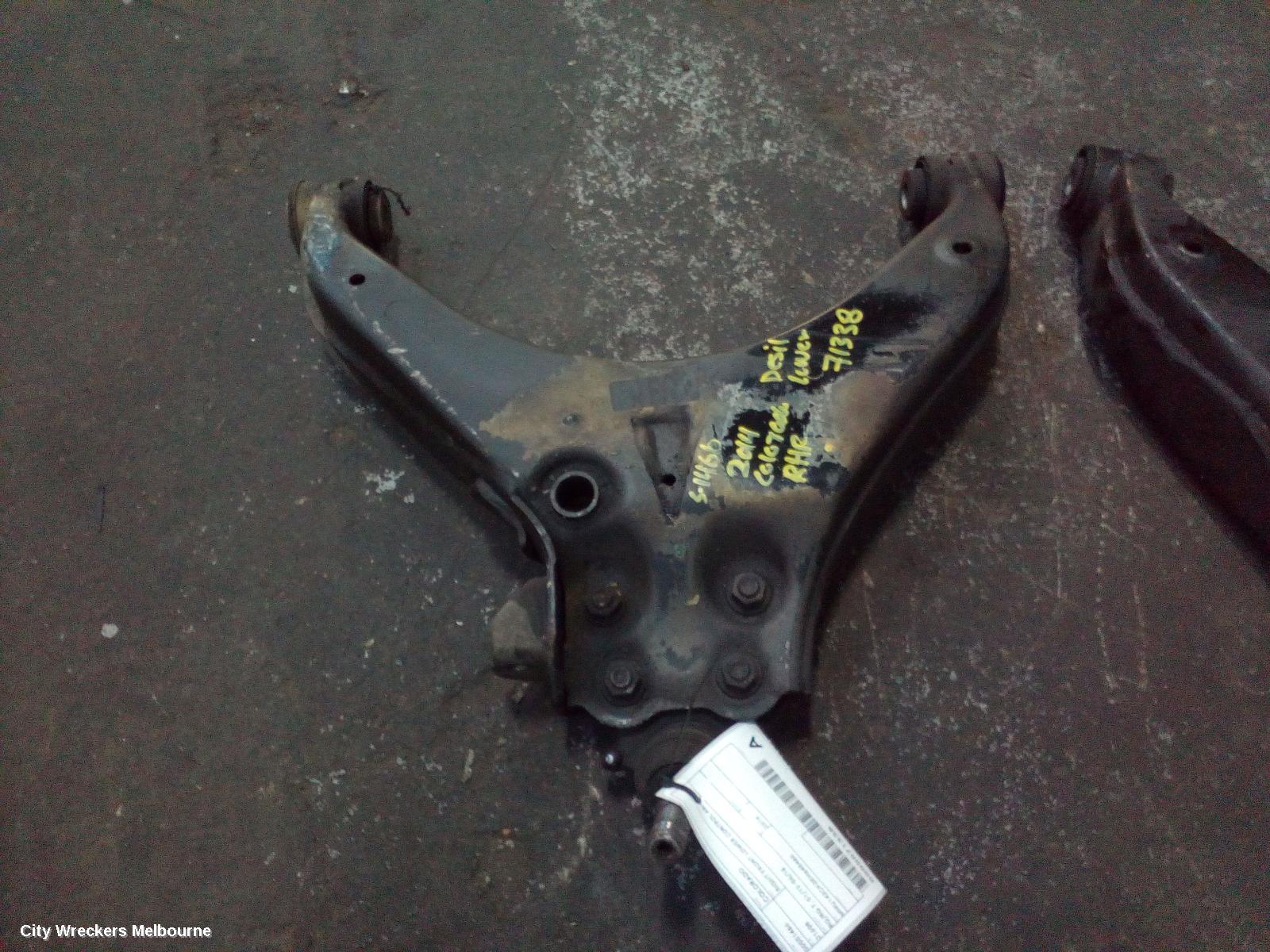 HOLDEN COLORADO RIGHT FRONT LOWER CONTROL ARM, RG/RG 7, 01/2012 - 06/2016 - Image 1