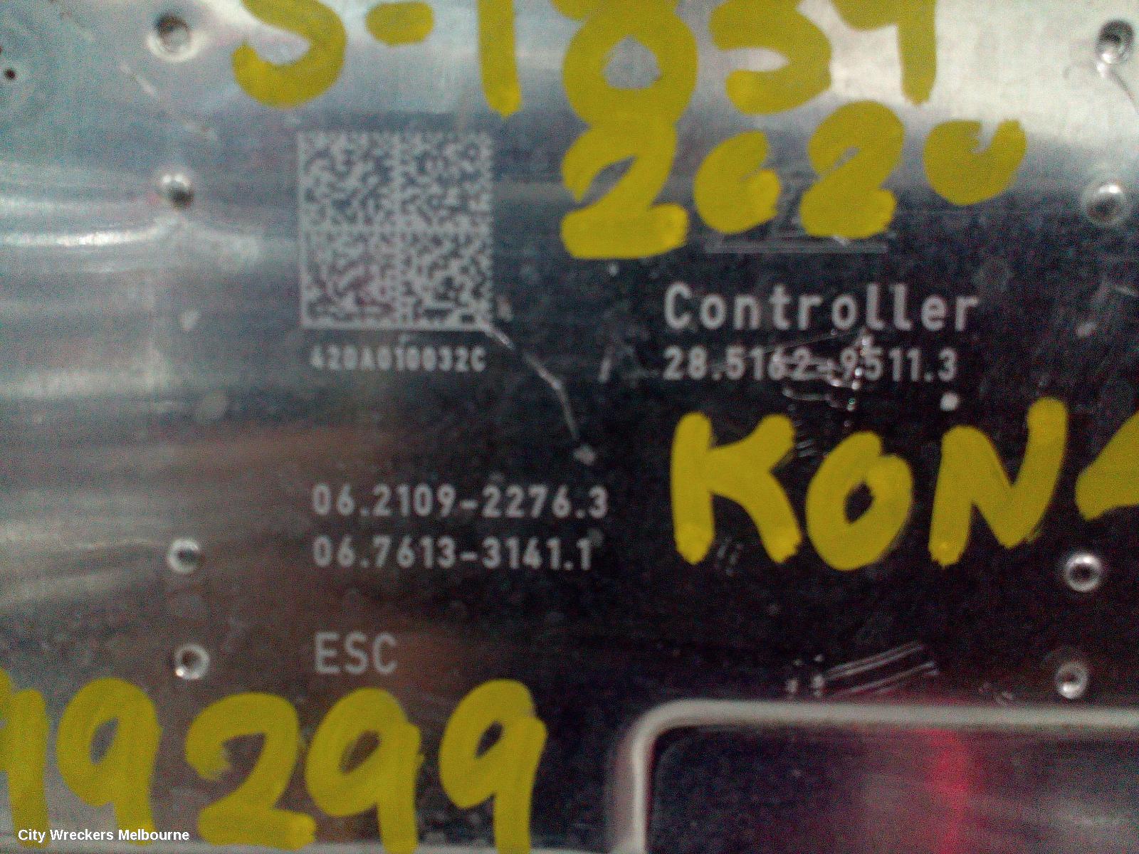 HYUNDAI KONA ABS PUMP/MODULATOR, OS, P/N 58900J9910, 09/2017 ONWARDS - Image 2