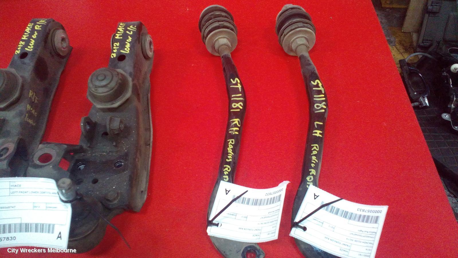 TOYOTA HIACE FRONT TORSION BAR, TRH/KDH 03/2005 - 04/2019 - Image 1