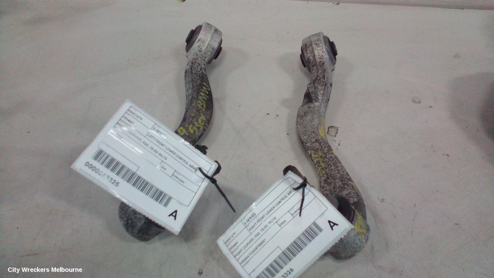 BMW 5 SERIES LEFT FRONT LOWER CONTROL ARM, FRONT (CURVED), E60, 10/2003 - 04/2010 - Image 2