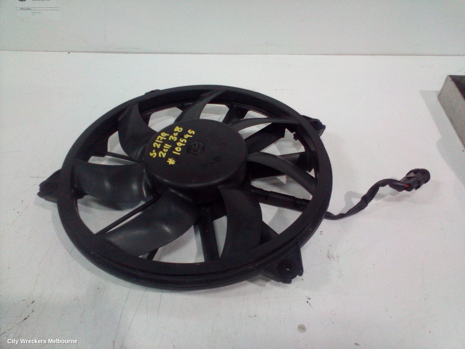 PEUGEOT 308 FAN, RADIATOR FAN, 140W, MARKED FS1572, T7, 09/2007 - 09/2014 - Image 1