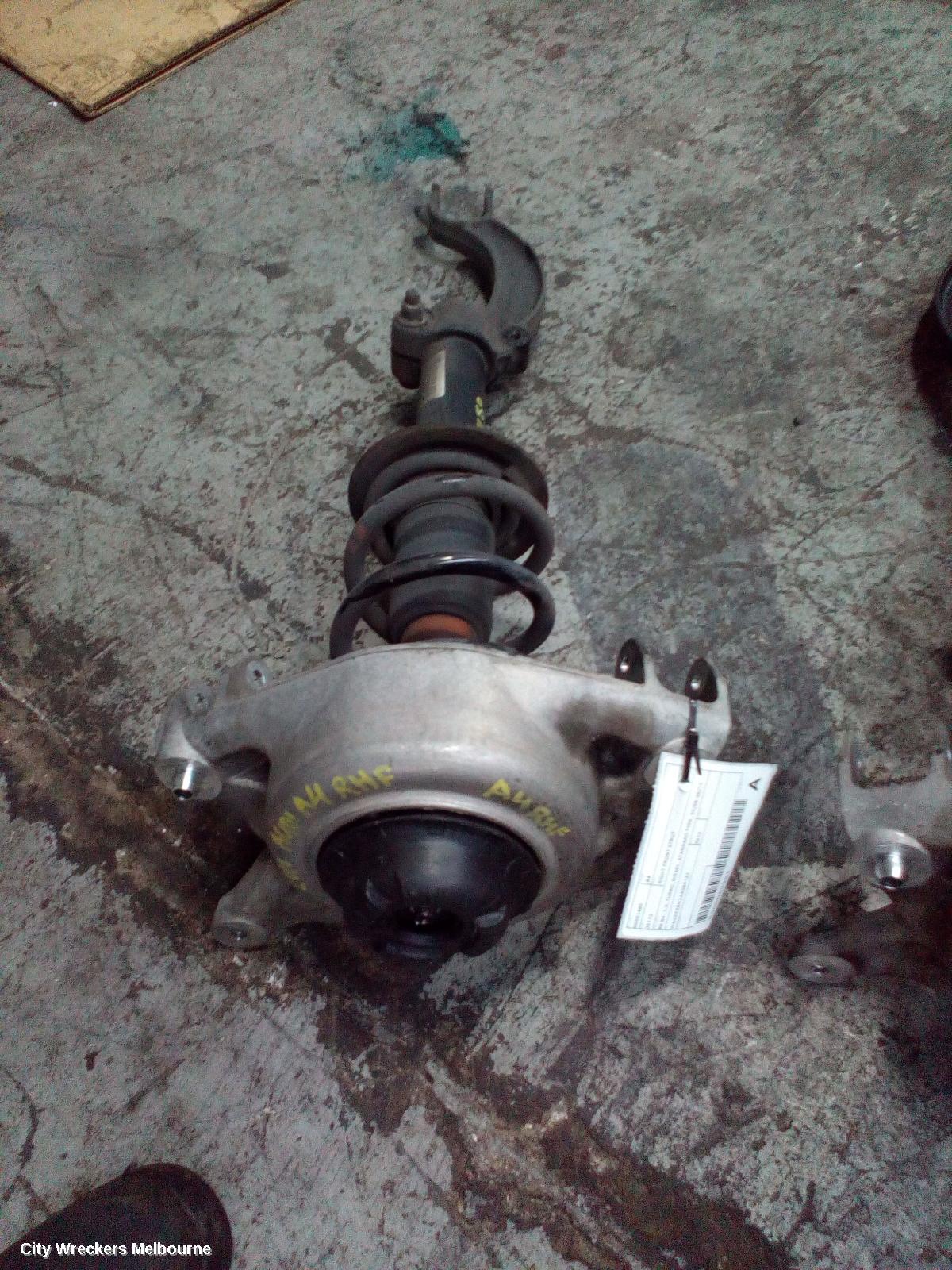 AUDI A4 RIGHT FRONT STRUT, B8 8K, 2.0, TURBO, DIESEL, STANDARD TYPE, 02/2008 - 06/2012 - Image 2