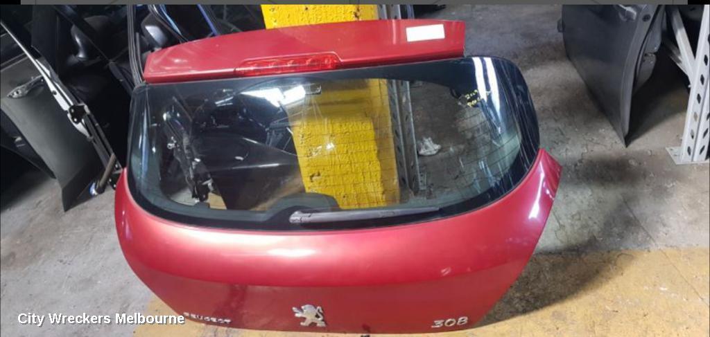 PEUGEOT 308 BOOTLID/TAILGATE, TAILGATE, T7, HATCH, 09/2007 - 12/2013 - Image 1