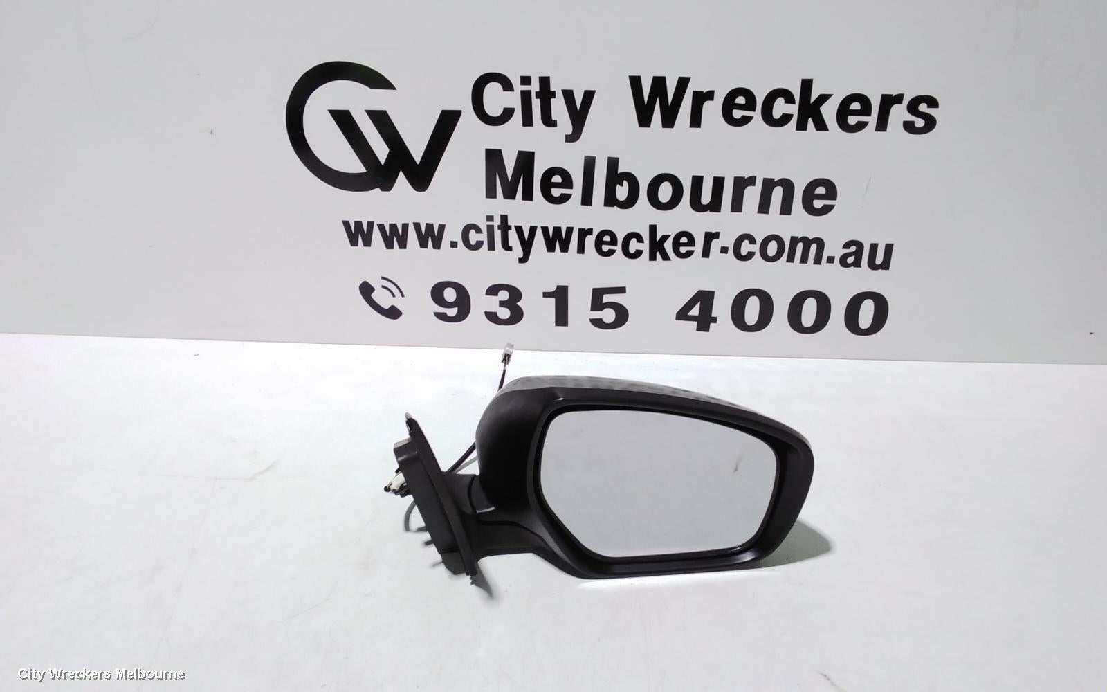 MAZDA CX9 RIGHT DOOR MIRROR, TB, NON BLINDSPOT, NON HEATED TYPE, 06/2009 - 12/2015 - Image 1