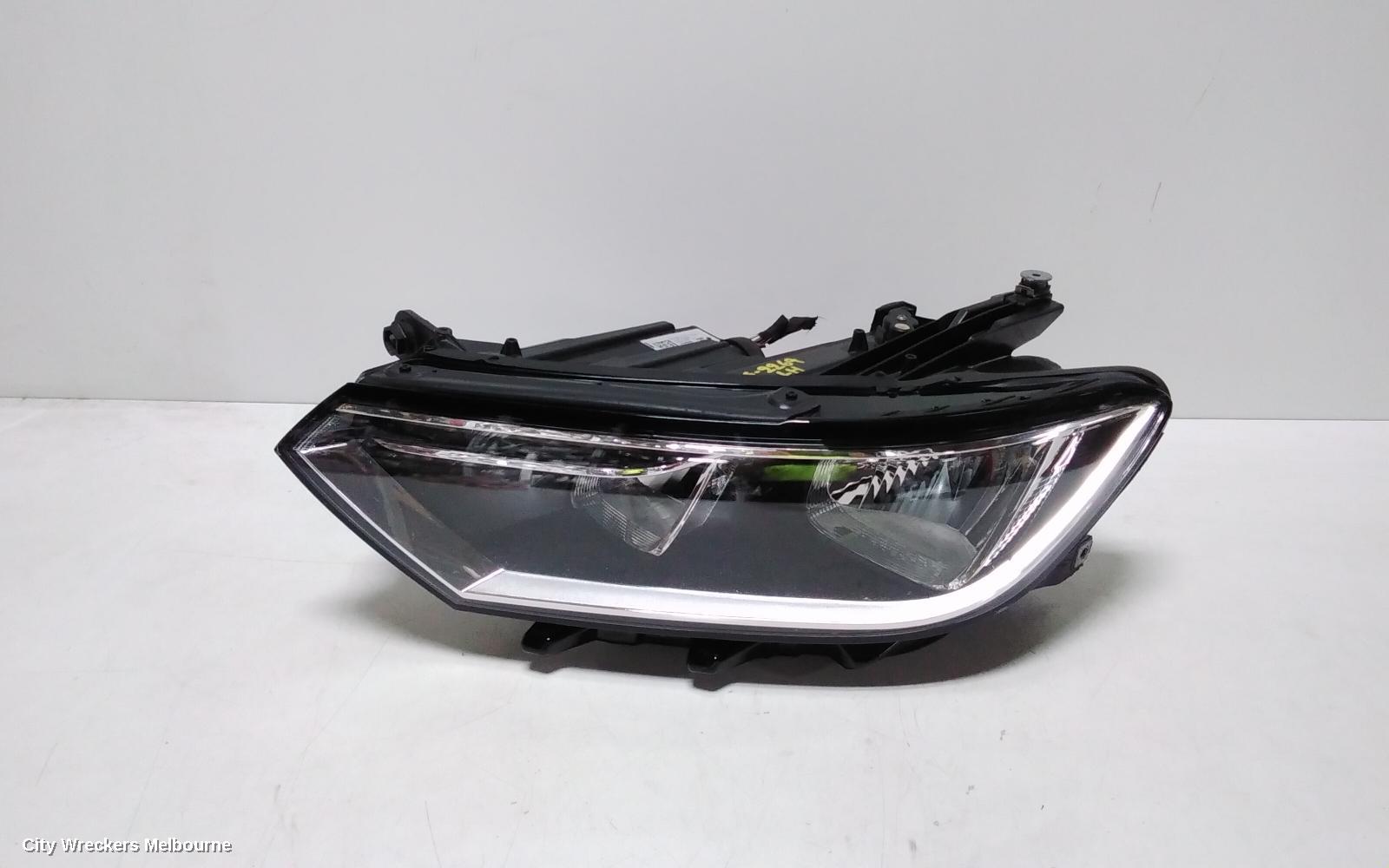 VOLKSWAGEN PASSAT LEFT HEADLAMP, B8/MK7, HALOGEN TYPE, 06/2015 - 10/2019 - Image 1