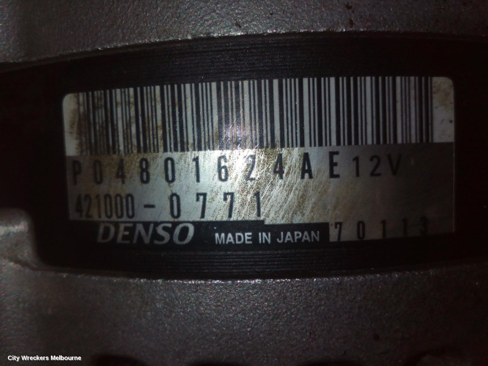 FIAT FREEMONT ALTERNATOR, PETROL, 3.6, JF, 01/2014 - 01/2017 - Image 3