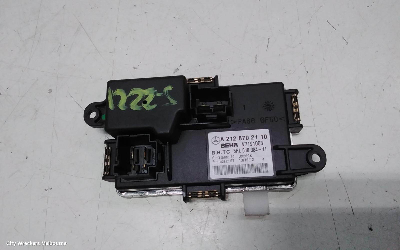 MERCEDES C CLASS FAN SPEED RESISTOR, W204/S204/C204, 10/2010 - 01/2015 - Image 3