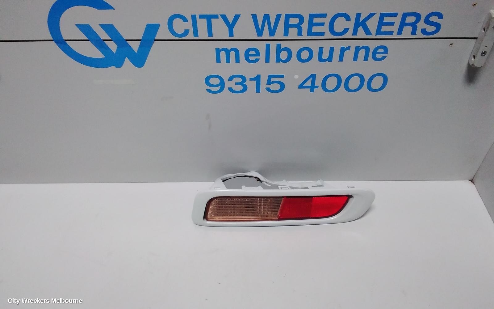 MITSUBISHI OUTLANDER LEFT TAILLIGHT, ZJ, BUMPER REFLECTOR, 10/2012 - 03/2015 - Image 1