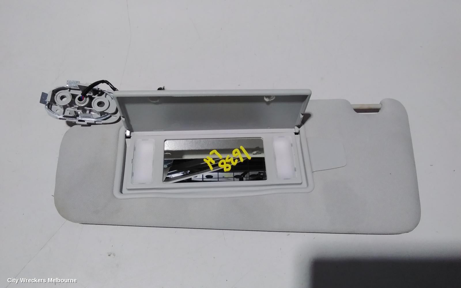LAND ROVER RANGEROVER EVOQUE SUNVISOR, L538, LH SIDE, 11/2011 - 01/2019 - Image 2