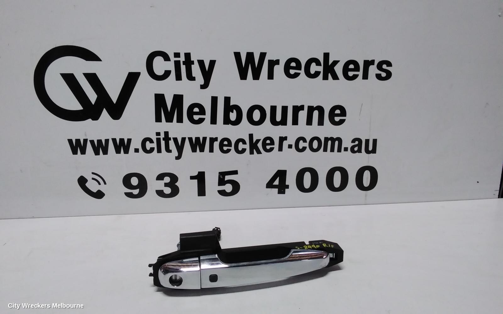MITSUBISHI PAJERO DOOR HANDLE, OUTER, RH FRONT, CHROME, NS-NX, 08/2006 - 04/2021 - Image 1