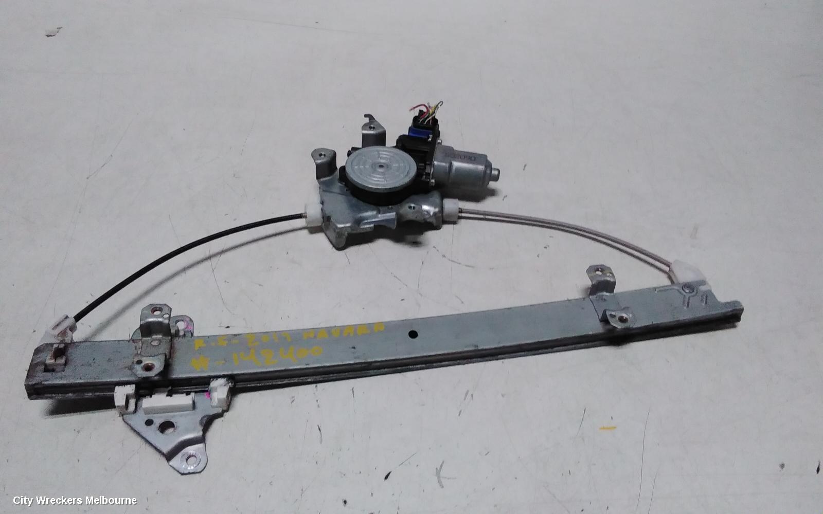 NISSAN NAVARA RIGHT FRONT WINDOW REG/MOTOR, NP300, 04/2015 ONWARDS - Image 2