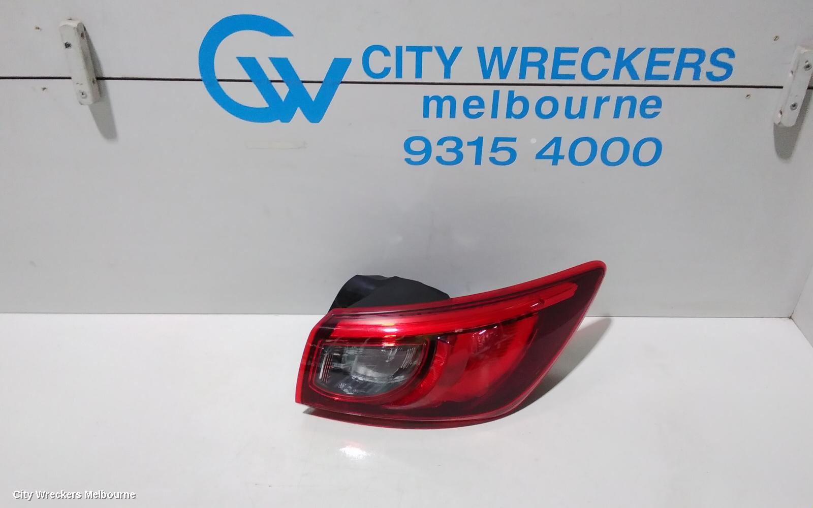 MAZDA CX3 RIGHT TAILLIGHT, DK, NON LED TYPE, 03/2015 ONWARDS - Image 1