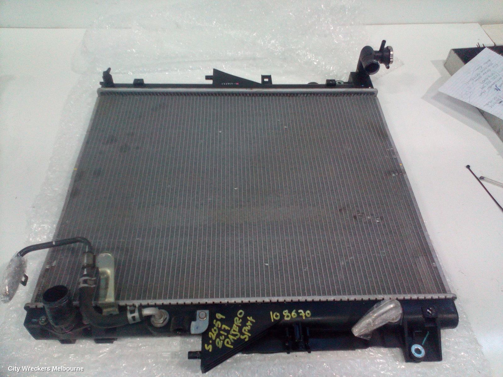 MITSUBISHI PAJERO RADIATOR, AUTO, 2.4, DIESEL, PAJERO SPORT, QE-QF, 10/2015 ONWARDS - Image 1