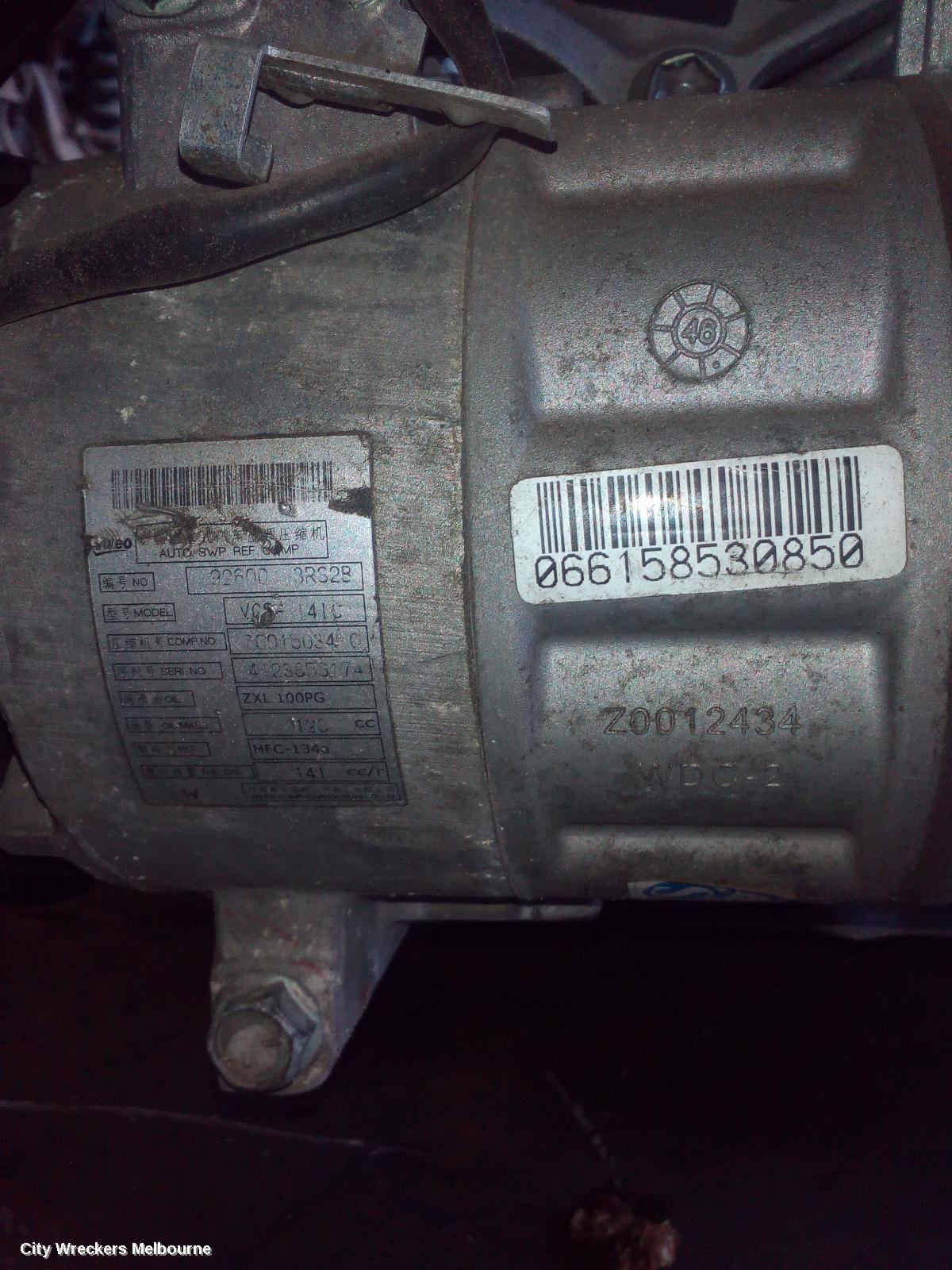 NISSAN PULSAR A/C COMPRESSOR, B17/C12, 1.8, PETROL, MRA8DE, 12/2012 - 12/2017 - Image 1