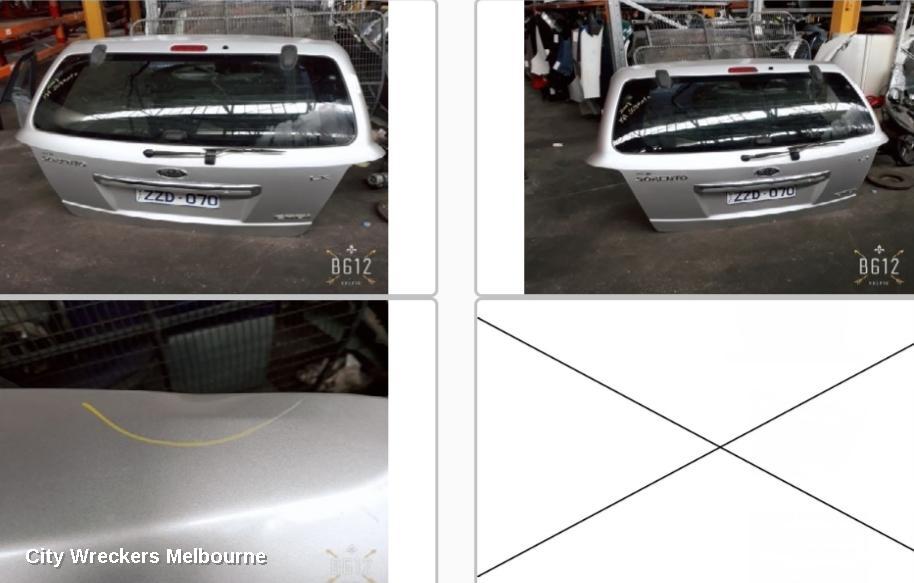 KIA SORENTO BOOTLID/TAILGATE, TAILGATE, BL, NON SPOILER TYPE, 11/2006 - 09/2009 - Image 1