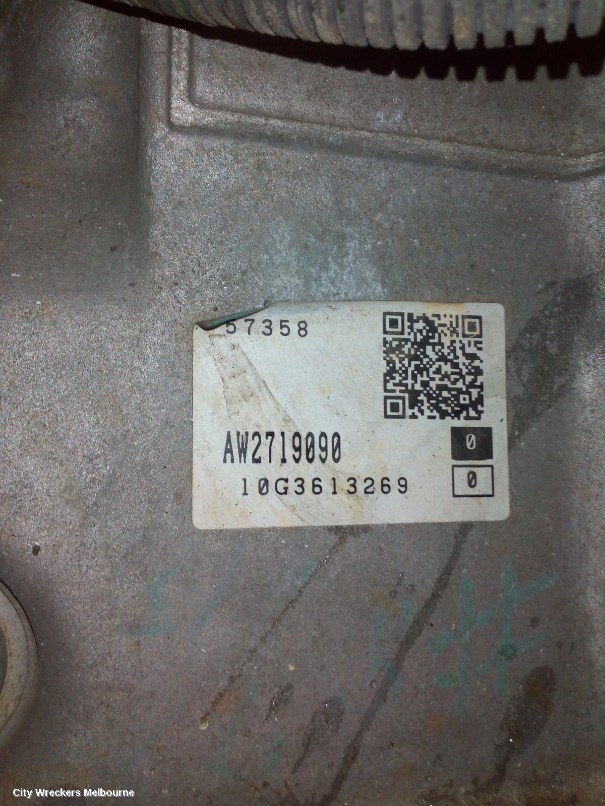 MAZDA CX9 TRANS/GEARBOX, AUTO, AWD, PETROL, 3.7, DIPSTICK TYPE, NO TRANSFER CASE, TB, 06/2009 - 12/2015 - Image 2