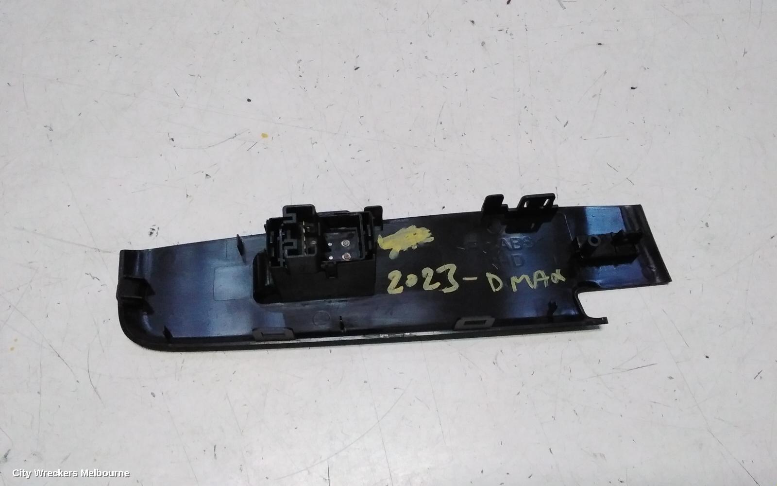 ISUZU DMAX PWR DR WIND SWITCH, LH FRONT, RG, 07/2020 ONWARDS - Image 3