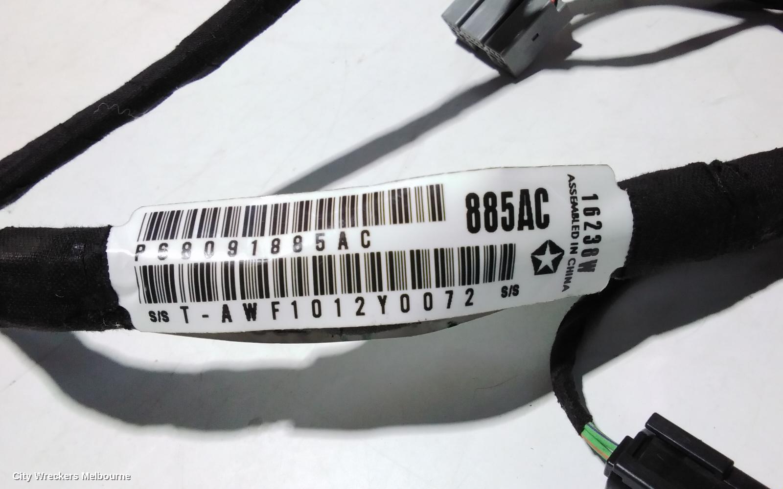 CHRYSLER 300C, LX2, 12/2011 - 12/2021, RHF DOOR WIRING LOOM : 87997 - Image 3