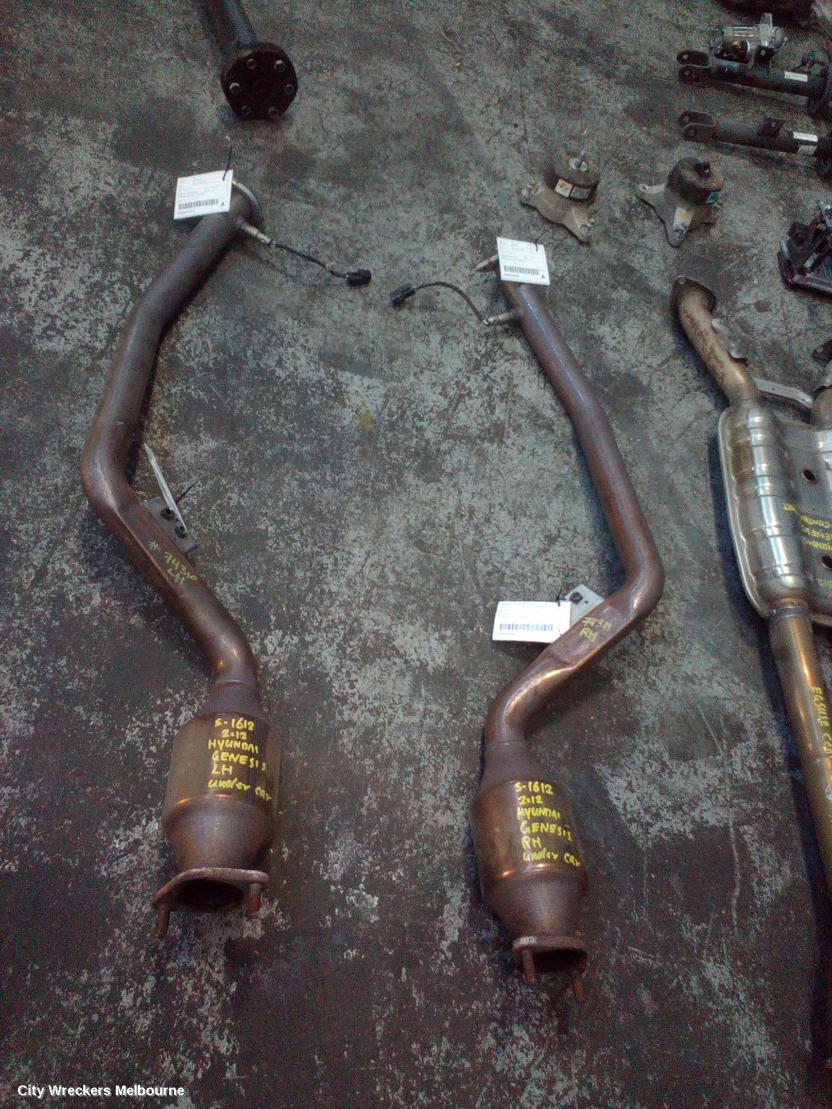 HYUNDAI GENESIS CATALYTIC CONVERTER, MANIFOLD-CAT TYPE, 3.8, PETROL, LH SIDE, DH, 11/2014 - 01/2018 - Image 2