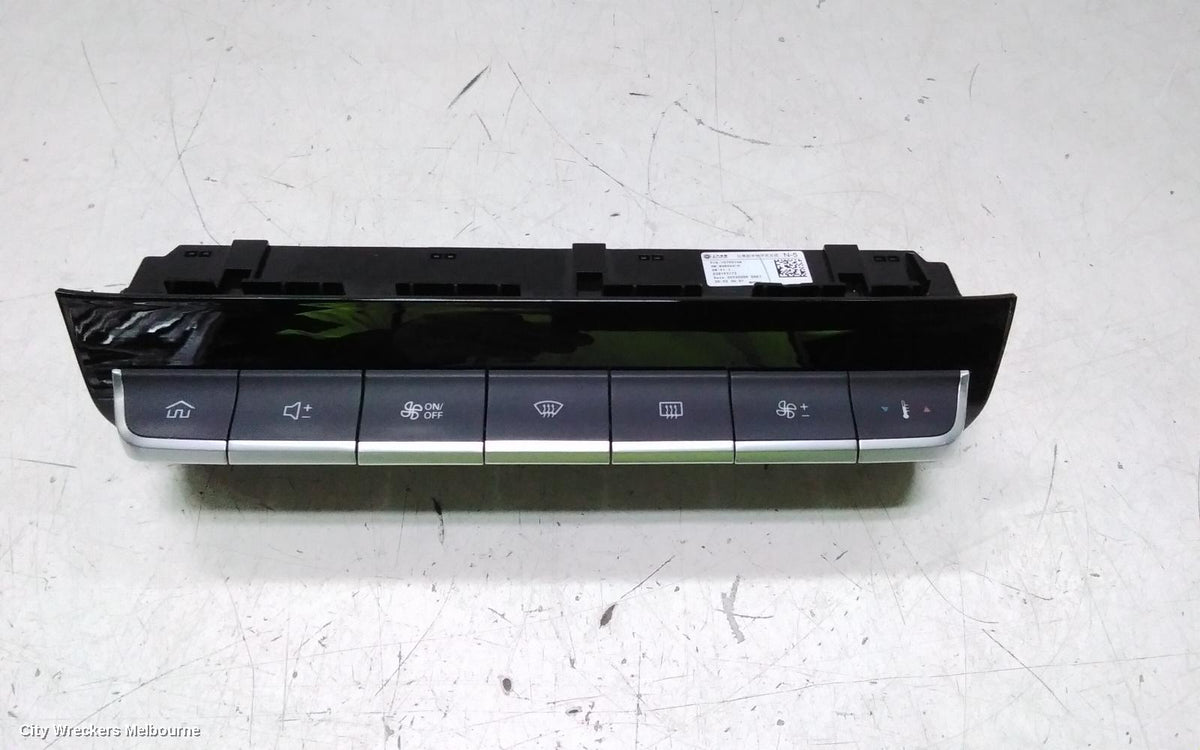 MG ZS HEATER/AC CONTROLS, AZS1, NON CLIMATE CONTROL, 7 BUTTON TYPE, ZST, 01/2020 - 06/2025 - Image 1