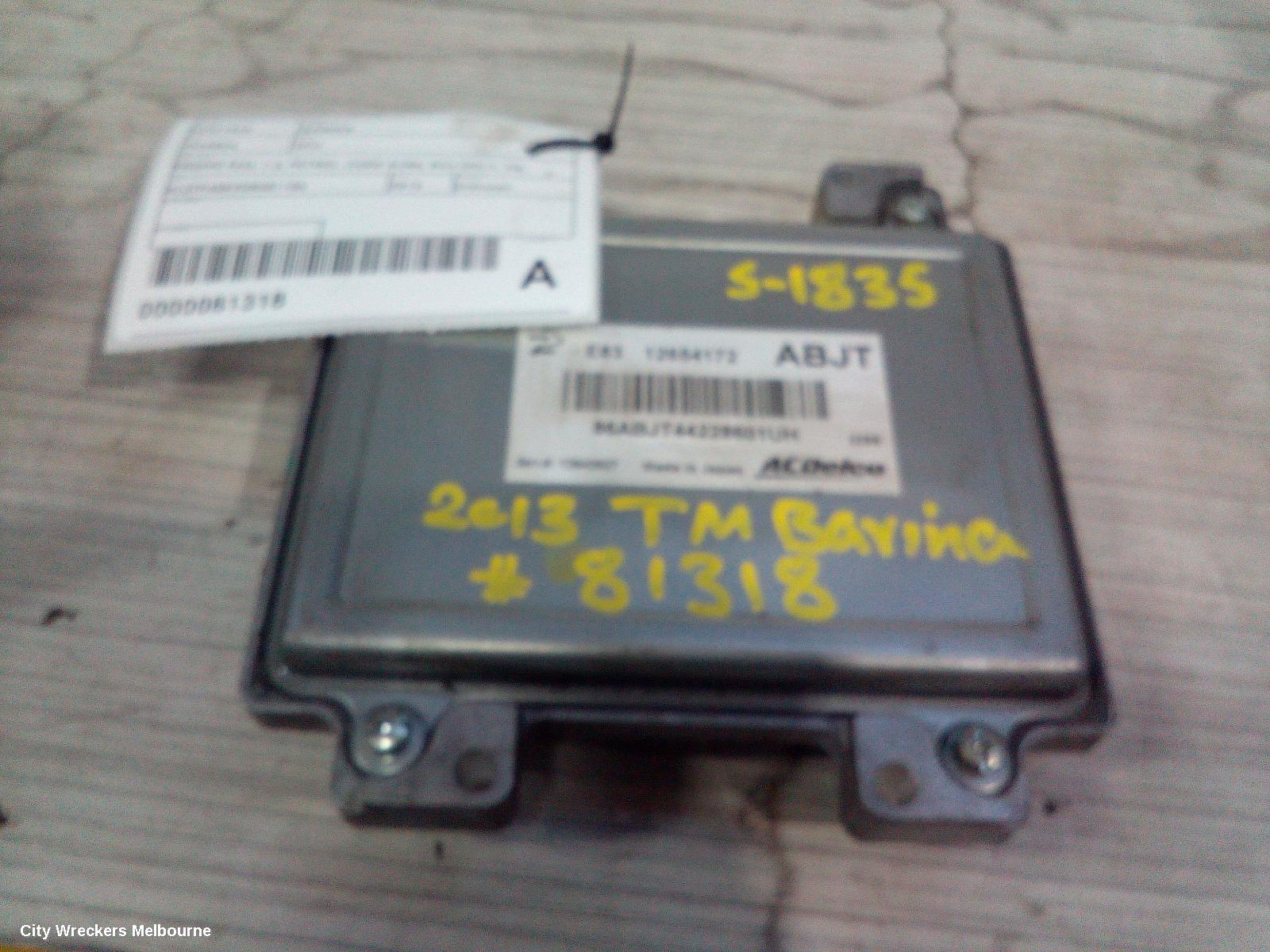 HOLDEN BARINA ECU, ENGINE ECU, 1.6, PETROL, CODE ACB6, ECU ONLY, TM, 11/2011 - 12/2018 - Image 2