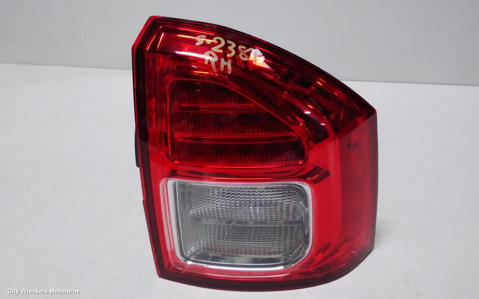 JEEP COMPASS RIGHT TAILLIGHT, MK, IN BODY, SMOKED BEZEL, 07/2013 - 12/2016 - Image 2