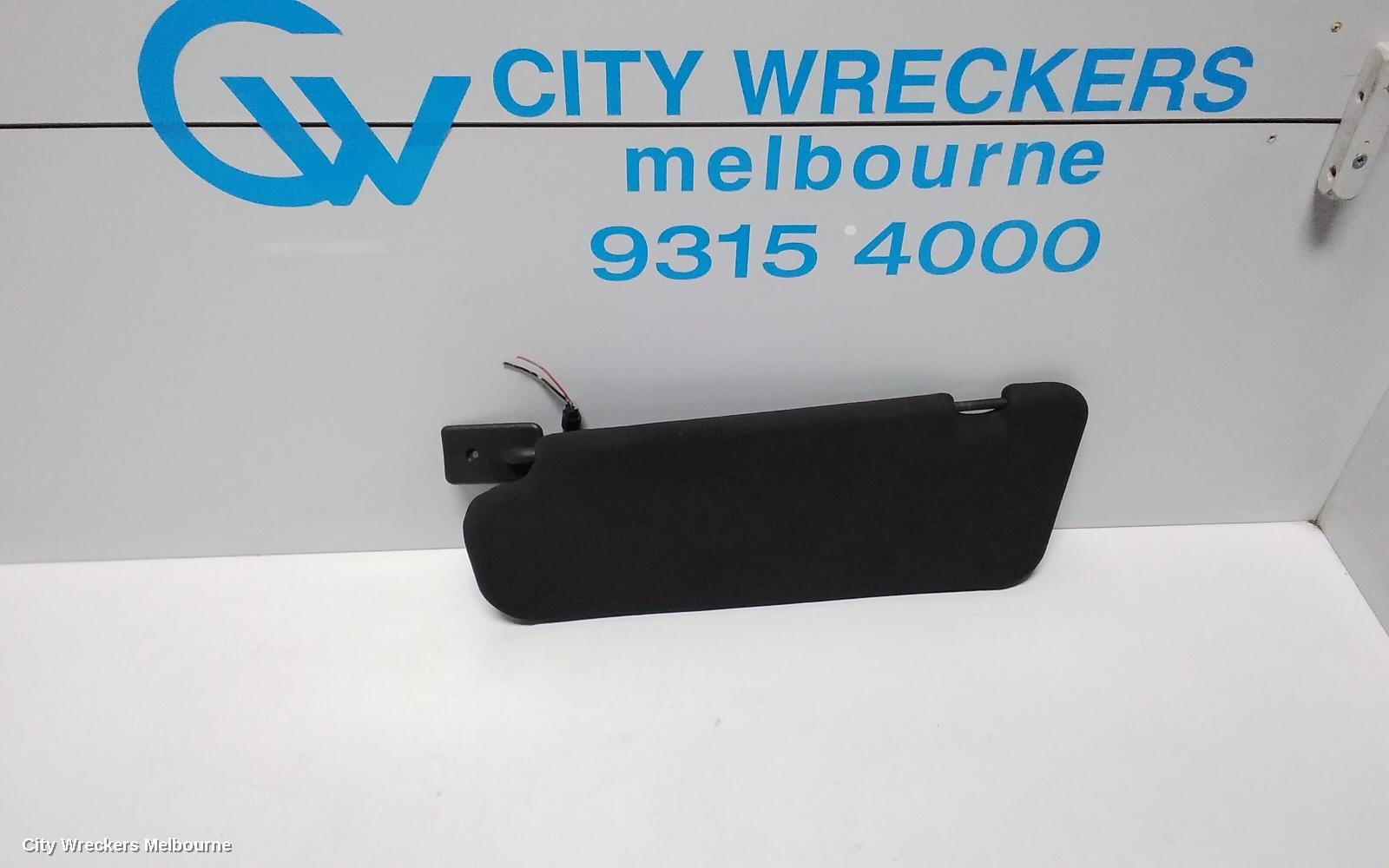 HOLDEN COMMODORE SUNVISOR, VE, RH SIDE, LIGHT GREY, 08/2006 - 04/2013 - Image 1