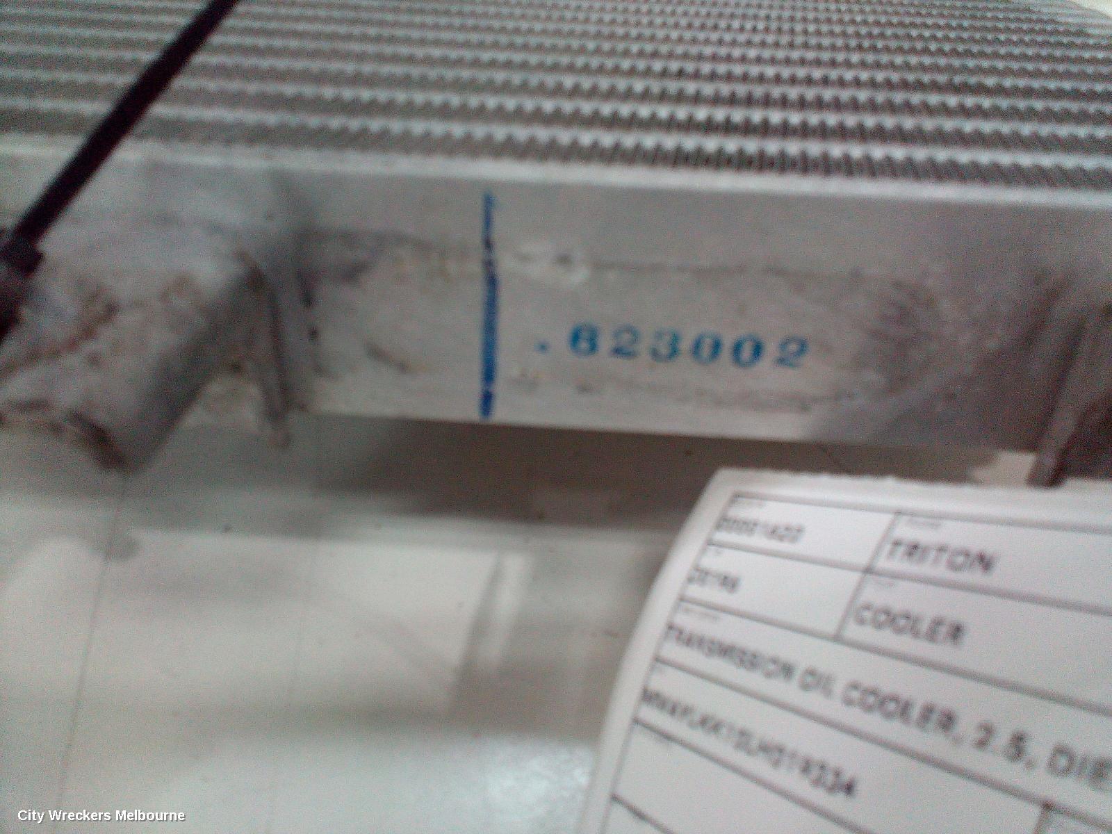 MITSUBISHI TRITON COOLER, TRANSMISSION OIL COOLER, 2.5, DIESEL, MQ-MR, 04/2015 ONWARDS - Image 3