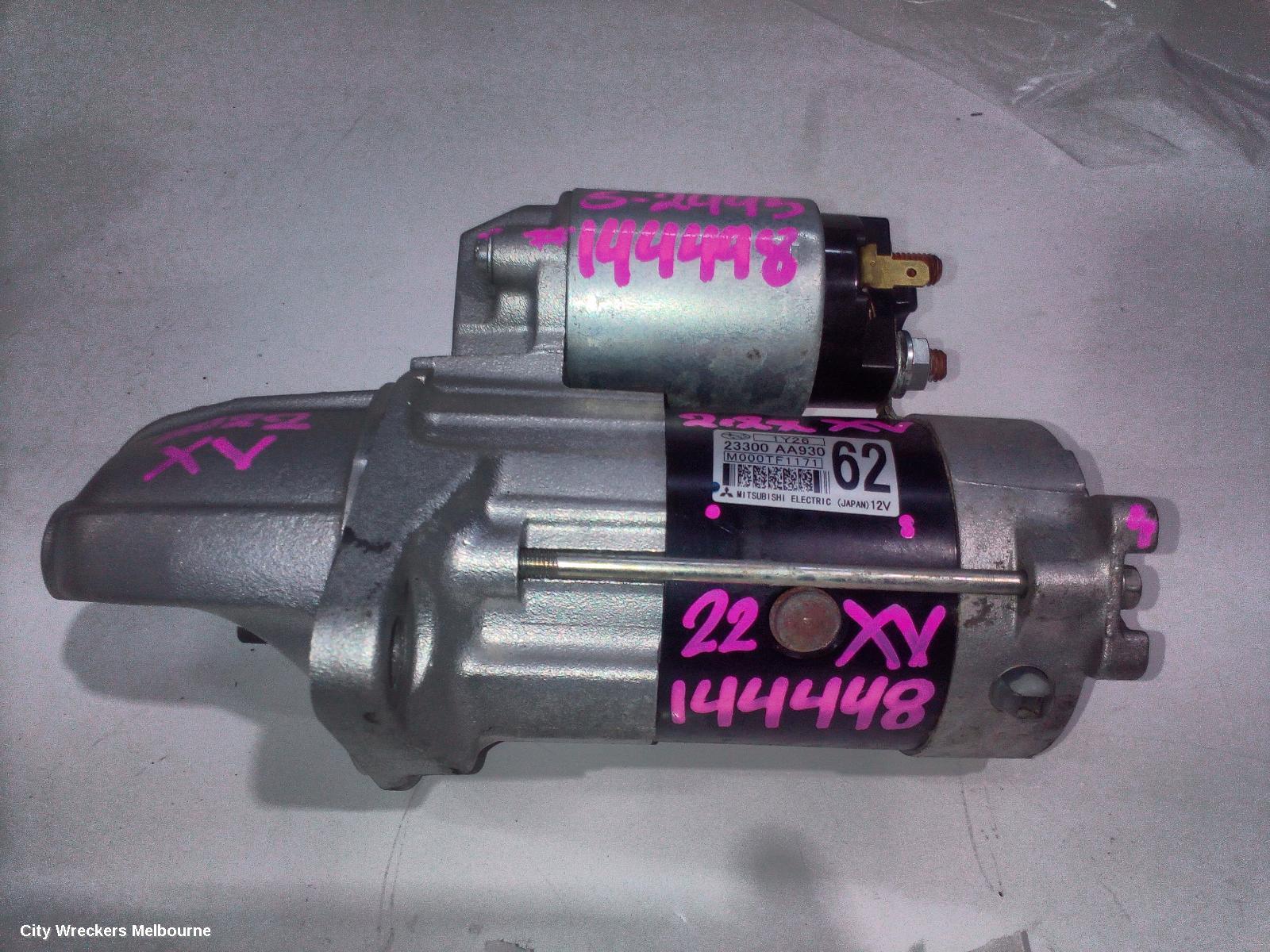 SUBARU XV STARTER, PETROL, FB20, AUTO, CVT, G5X, 03/2017 - 06/2023 - Image 2