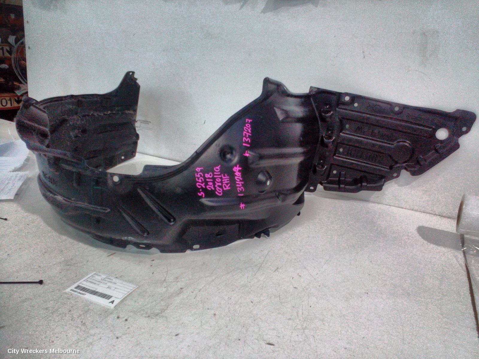 TOYOTA COROLLA RIGHT GUARD LINER, E210, HATCH/SEDAN, 07/2018 ONWARDS - Image 2